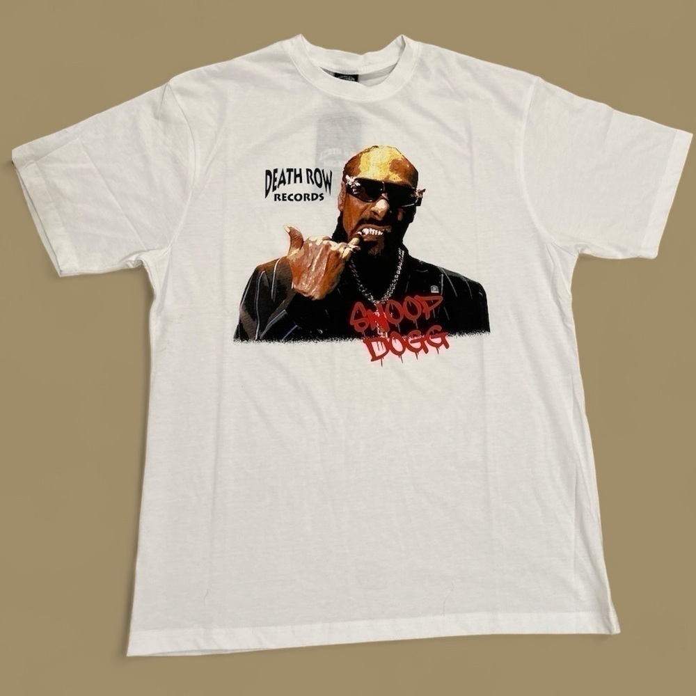 NWT Death Row Records Snoop Grillz Tee